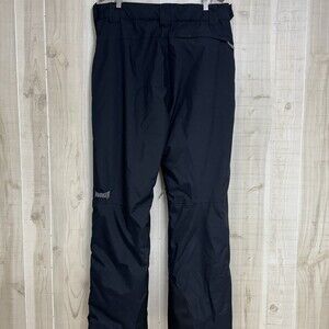 Marker Ski Snow Pants Men's Black Insulated Lined Zippers Snowboard XL Warm